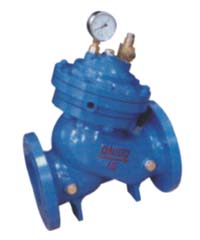 緩開快閉止回閥